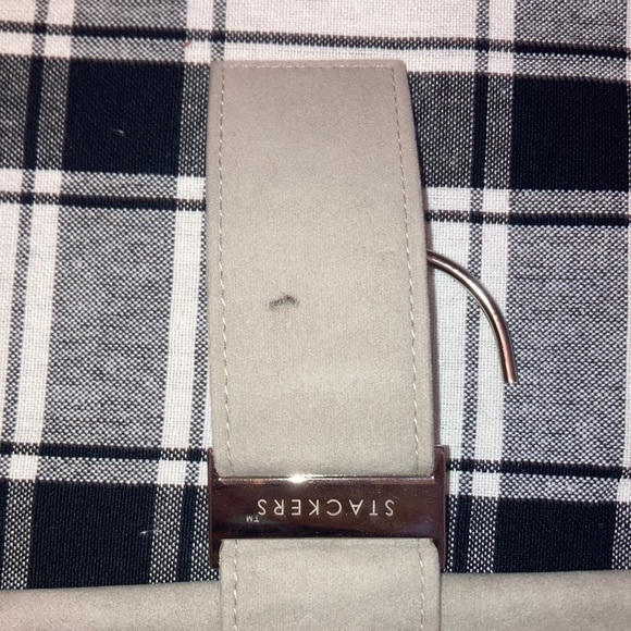 Stackers by LC Designs Hanging Jewelry Organizer Velcro Storage Grey - Picture 9 of 10